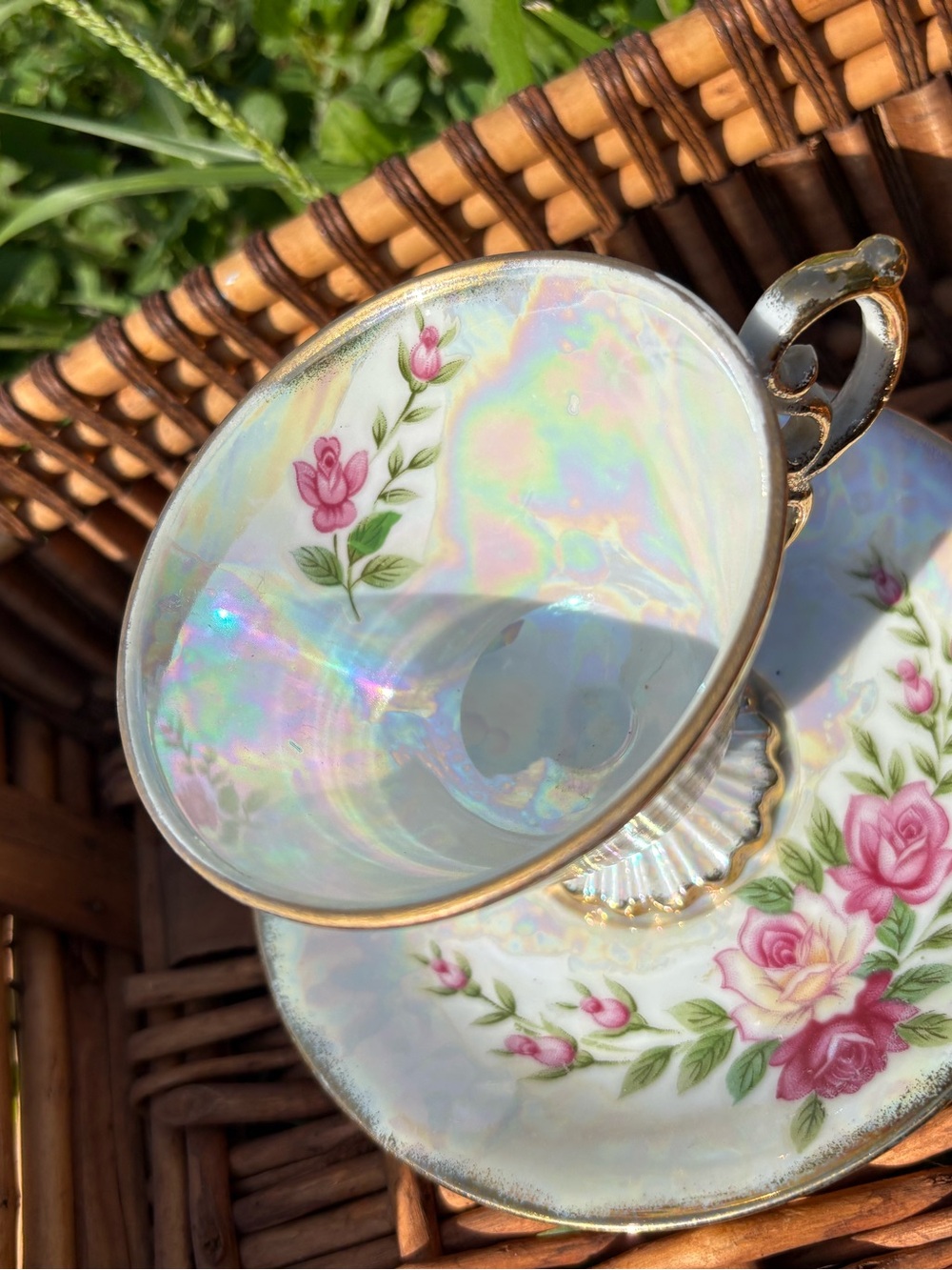 Vintage Teacup Saucer - Picture 2 of 5